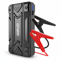 Premium realistic black and gray jump starter